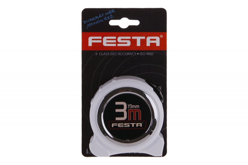 foto k produktu Metr svinovací FESTA 2mx16mm Bílý